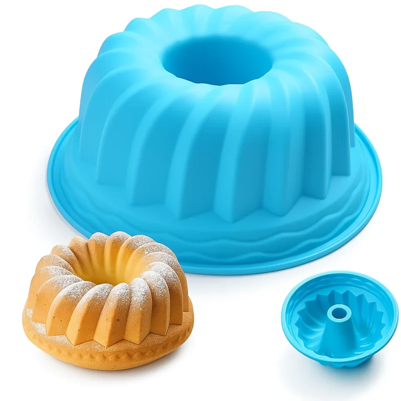 Molde para Queque en Espiral de Silicona