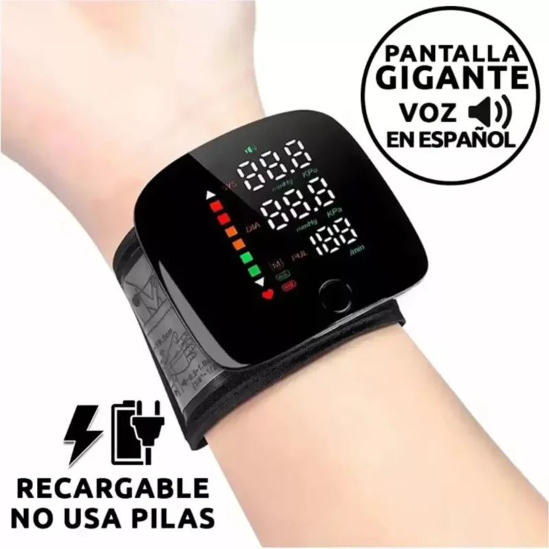 Monitor de Presión Arterial Digital de Muñeca Recargable - Imagen 4