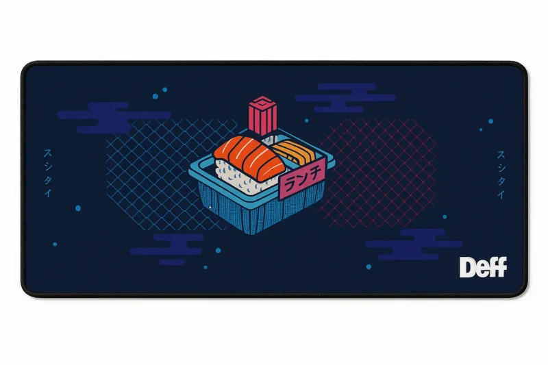 Mousepad Gamer XL Diseño Sushi - Imagen 2