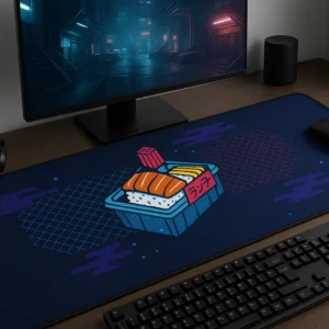 Mousepad Gamer XL Diseño Sushi