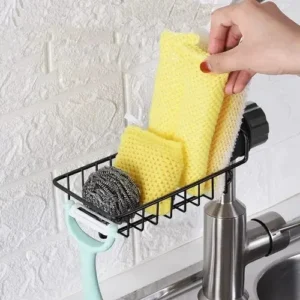 Organizador de Acero Inoxidable para Grifo de Cocina