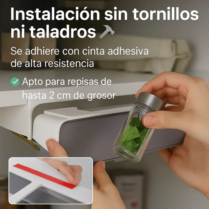 Organizador especiero con cajón para colgar - Imagen 3