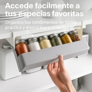 Organizador especiero con cajón para colgar