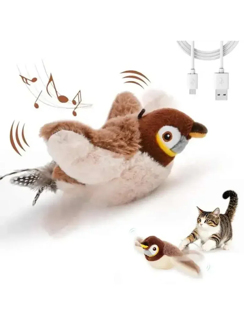 Pájaro Interactivo para Mascotas