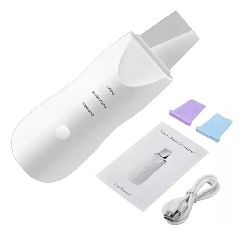 Paleta Ultrasónica Limpiador Facial Profesional