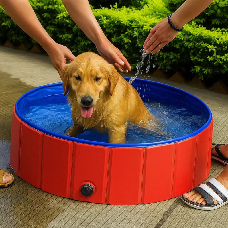Piscina Resistente para Perros