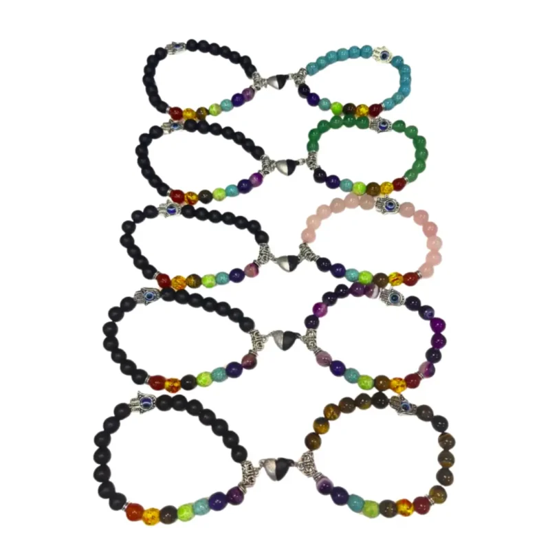 Pulsera para Parejas de 7 Chakras - Imagen 2