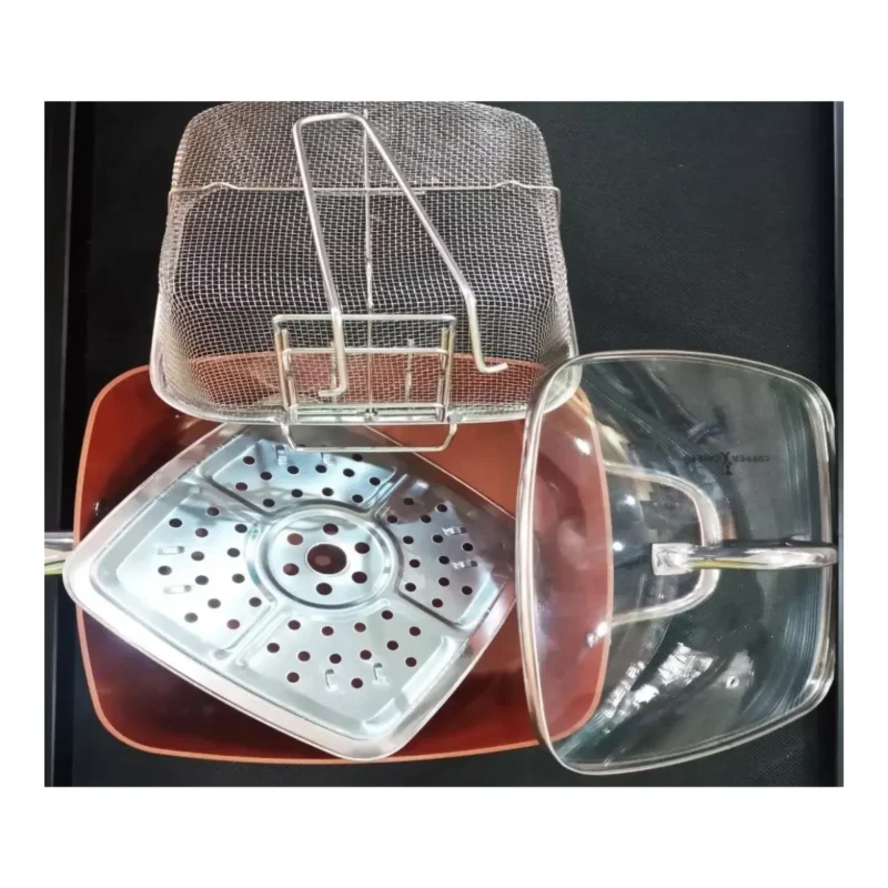 Sartén Freidora Multiuso con Accesorios - Imagen 2