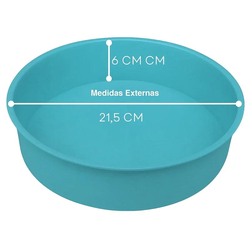 Set Molde Silicona Torta Redonda - Imagen 2