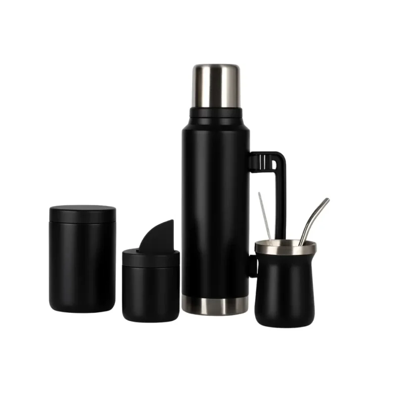 Set Matero de Acero Inoxidable 5 Piezas - Imagen 2