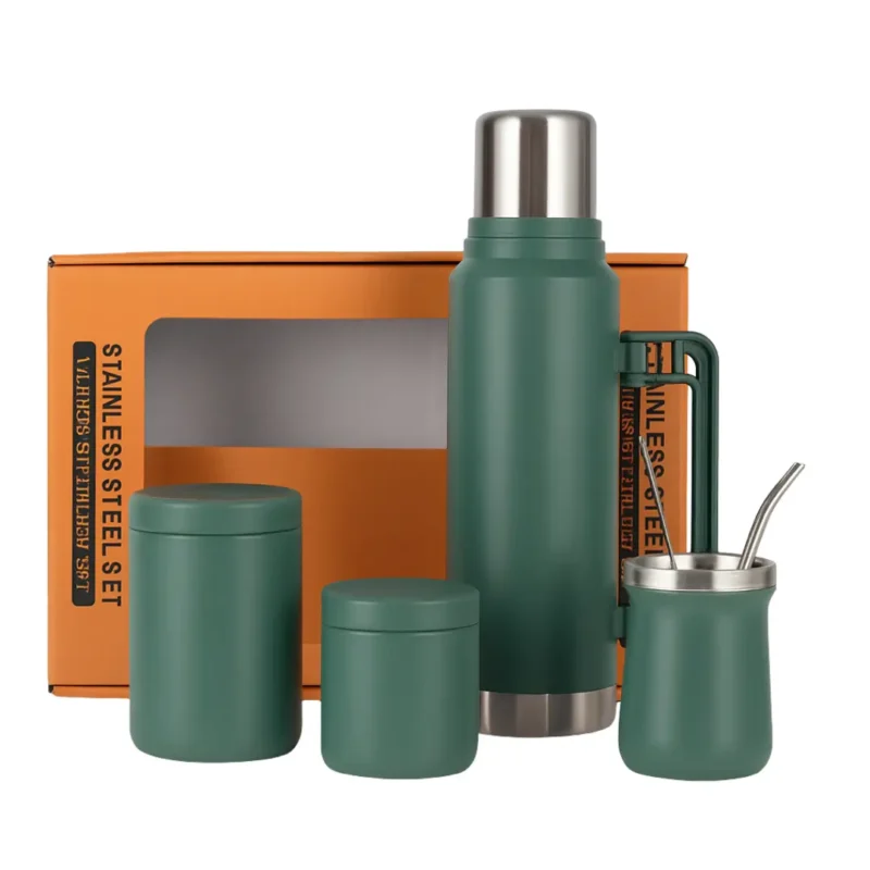 Set Matero de Acero Inoxidable 5 Piezas