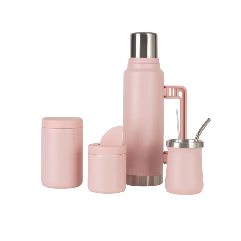 Set Matero de Acero Inoxidable 5 Piezas - Imagen 3