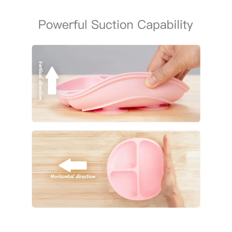 Set de alimentación para bebés de silicona - Imagen 7