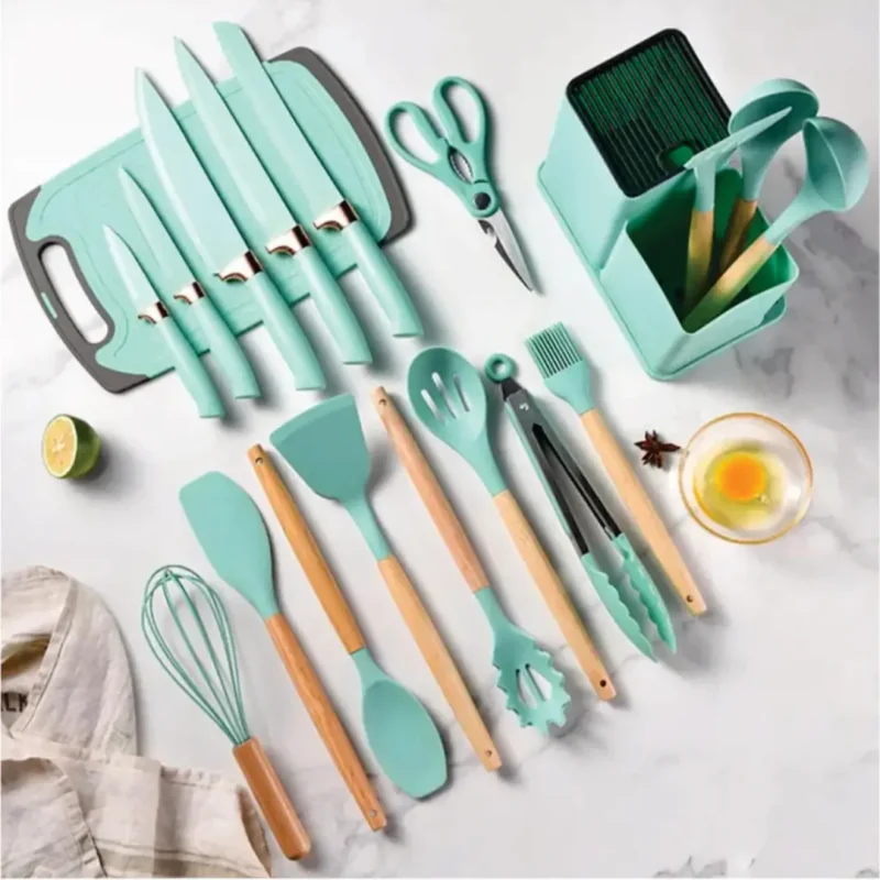 Set de Utensilios de Cocina 19 Piezas