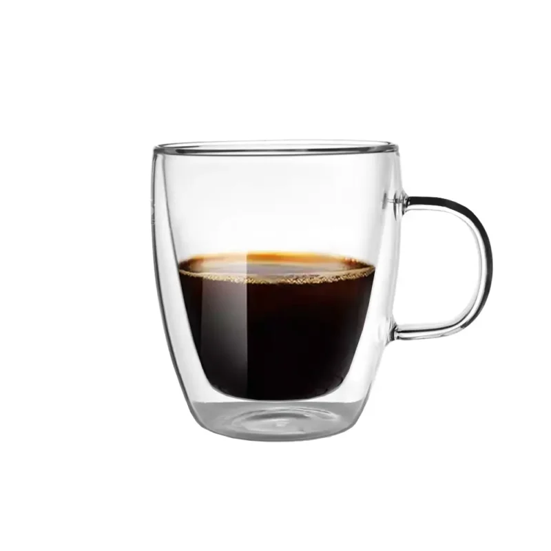 Taza de Vidrio Doble Pared 350 ml - Imagen 3