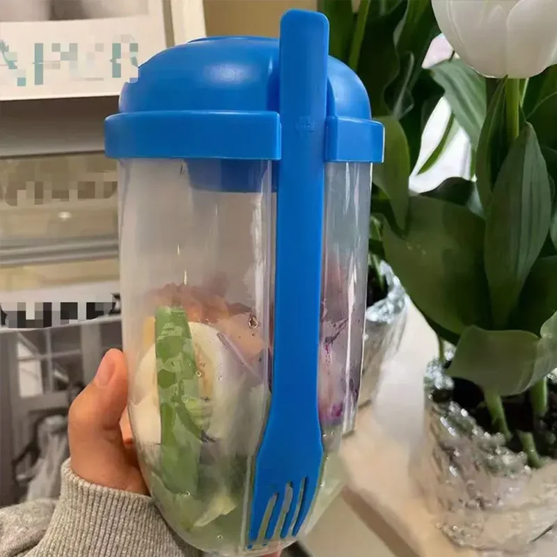 Vaso de Ensalada Portátil