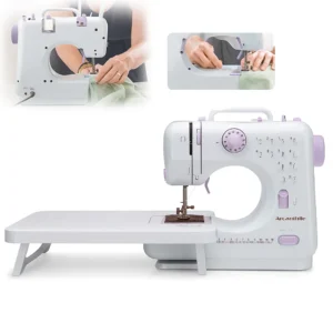 Máquina de Coser con Mesa y 12 Patrones
