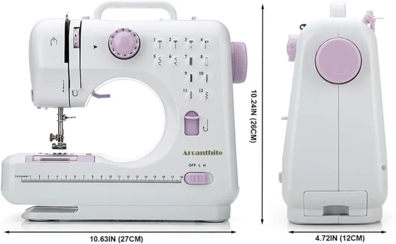 Máquina de Coser con Mesa y 12 Patrones - Imagen 2