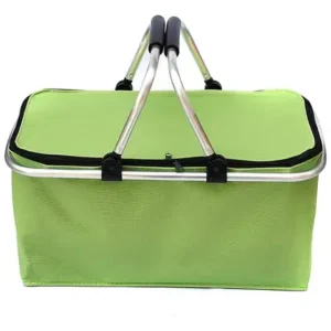 Canasta Picnic Cooler Bolso Térmica Plegable Portátil