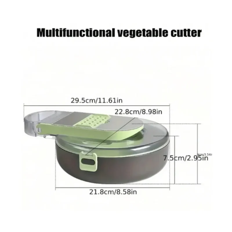 Cortador de Verduras y Frutas Multiuso 9 en 1 - Imagen 4
