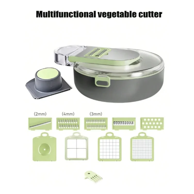 Cortador de Verduras y Frutas Multiuso 9 en 1 - Imagen 3