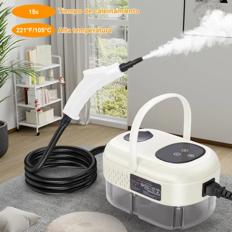 Limpiador a Vapor de Alta Presión 2500W - Imagen 6