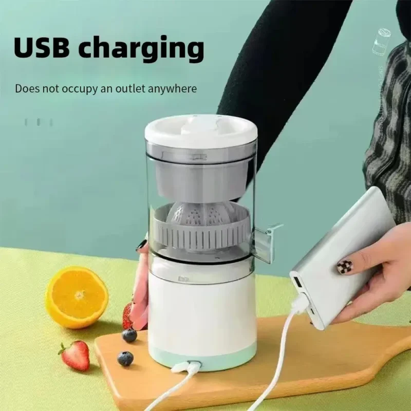 Exprimidor Eléctrico Portátil con Carga USB - Imagen 6