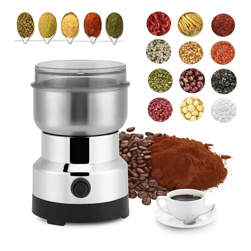 Molino Eléctrico de Café y Semillas