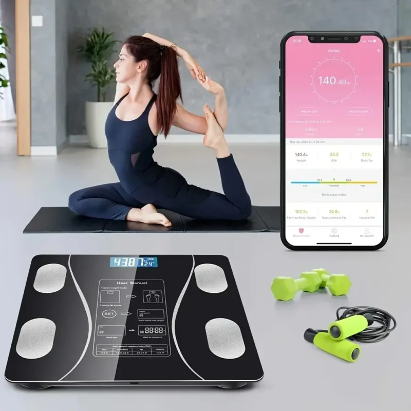 Pesa digital inteligente FitTrack Balance™ – Báscula con análisis corporal completo - Imagen 2