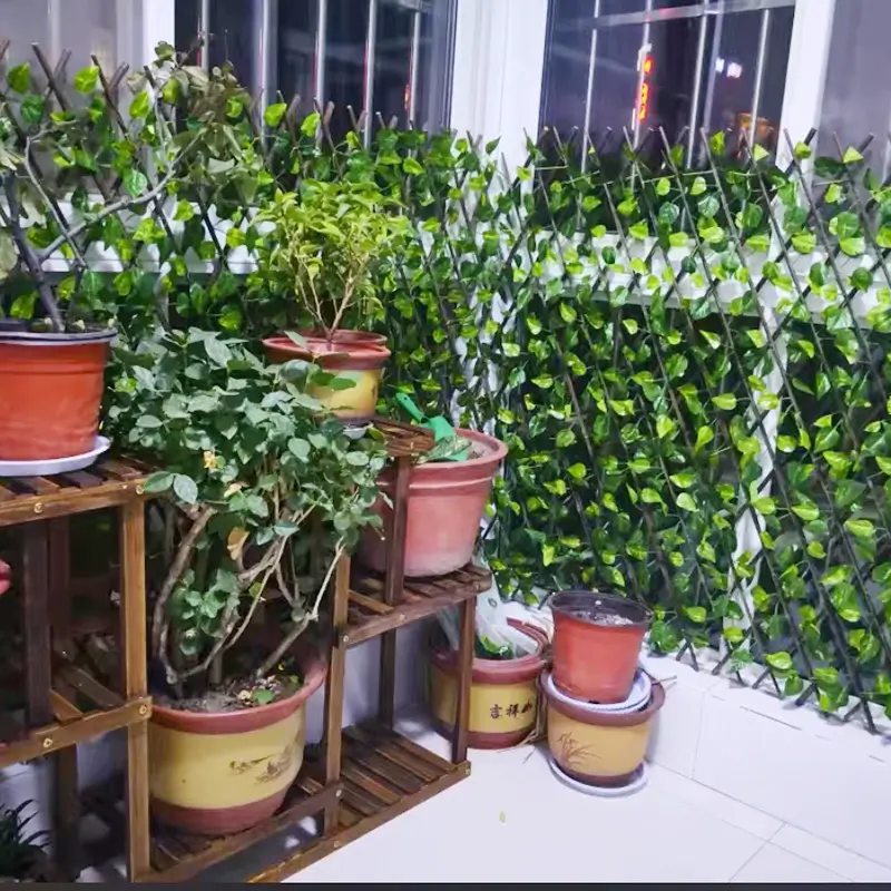 Valla con Hojas Decorativa - Imagen 2