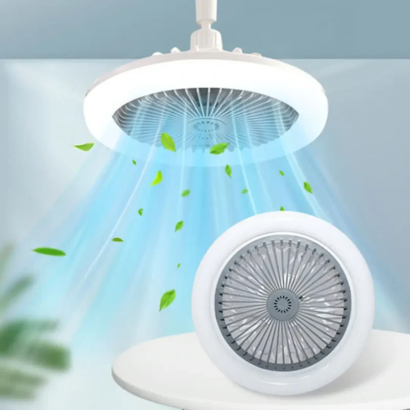 Ventilador de Techo Moderno con Luz – Estilo, Confort y Eficiencia en un Solo Dispositivo - Imagen 2